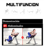 Appareil d'entraînement musculaire abdominal multifonctionnel